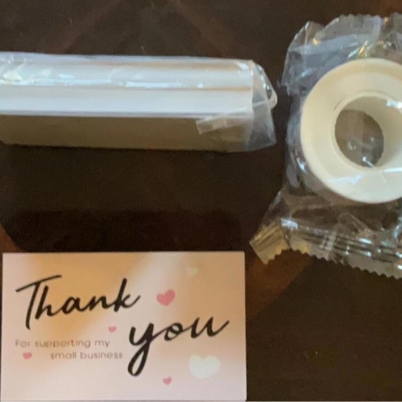 Thank You Cards with Heart Design and stickers - Picture 4 of 4